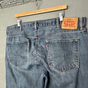 Levis 559 Relaxed Straight Jeans Mens 40x30 Medium Wash Blue Denim 559-0214